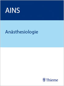 Thieme Cover Fachgebiet Anästhesiologie