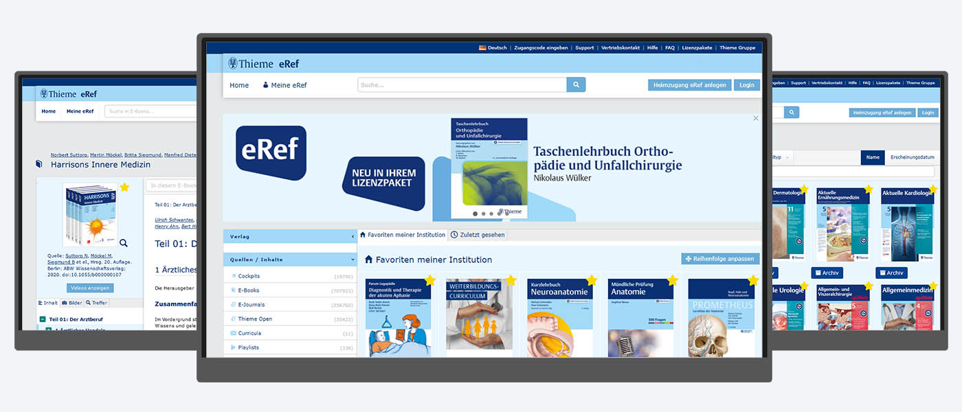 Produkt - Thieme ERef - Das Wissensportal Für Ärztinnen Und Ärzte